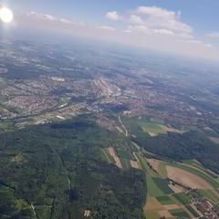 Verortung via Georeferenzierung der Kamera: Aufgenommen in der Nähe von Alb-Donau-Kreis, Deutschland in 1700 Meter